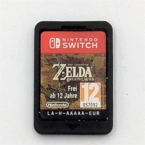 The Legend of Zelda Breath of the Wild - Cartridge - Nintendo Switch spil (A Grade) (Genbrug)